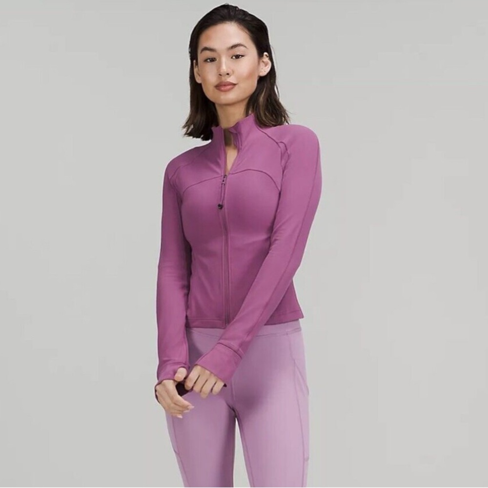 Lululemon Nulu Cropped Define Jacket, Vintage Plum, 6, EUC